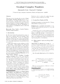 Gradual Complex Numbers