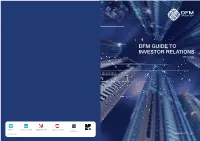 DFM GUIDE to INVESTOR RELATIONS Version II