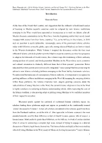 Introduction Masooda Bano at the Turn of the Twenty-First Century, Any