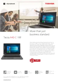 Toshiba Tecra A40-C-1KF