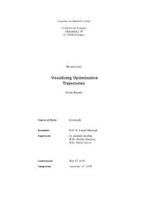 Visualizing Optimization Trajectories