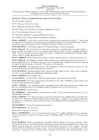 Extract from Hansard [ASSEMBLY