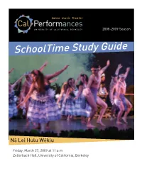N Lei Hulu Wkiu Study Guide 0809.Indd