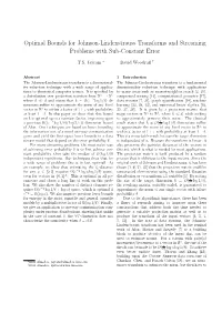 Optimal Bounds for Johnson-Lindenstrauss Transforms and Streaming Problems with Sub-Constant Error