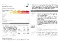 Ebola Outbreak – Monthly Overview April