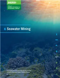 Seawater Mining
