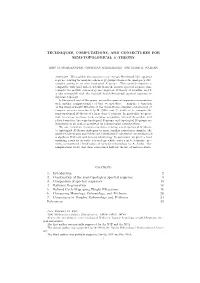 Techniques, Computations, and Conjectures for Semi-Topological K-Theory