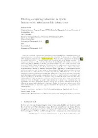 Eliciting Caregiving Behaviour in Dyadic Human-Robot Attachment-Like Interactions