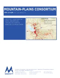 Lifecycle Assessment Using Snowplow Trucks' Automatic