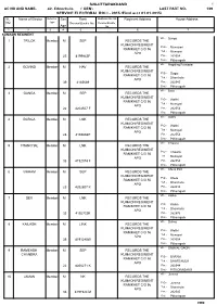 S28-UTTARAKHAND 1 AC NO and NAME- 42 - Dharchula ( GEN) LAST PART NO- 139 SERVICE ELECTORAL ROLL- 2015 (Final W.R.T 01.01.2015) SL