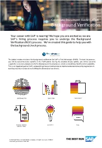 Candidate Document Guide|LATAM Background Verification