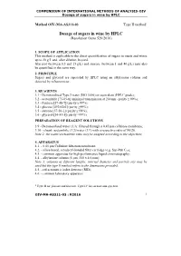 Method OIV-MA-AS311-03 Type II Method1