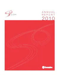 ANNUAL REPORT 2010 ANNUAL REPORT 2010 the Annual Report Is a Translation Provided Only for the Convenience of Foreign Readers