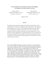 Reconciling Policy Decisions and Data Outcomes Riccardo Dicecio