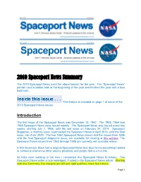 2010 Spaceport News Summary