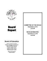 Board Board Report Report