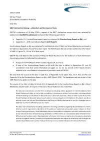 DBCT Declaration Review – Addendum and Disclosure of Data