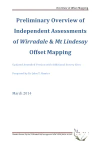 Overview of Offset Mapping