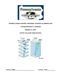 Pa Southeastern Regional Science Olympiad 2006