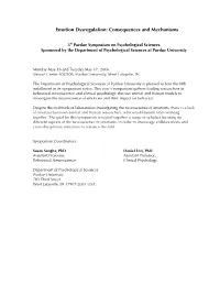 Symposium Program