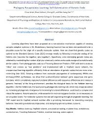 Phylogeny Recapitulates Learning: Self-Optimization of Genetic Code