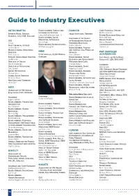 Guide to Industry Executives
