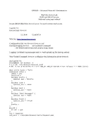 Mail Box Server and Web Mail Server