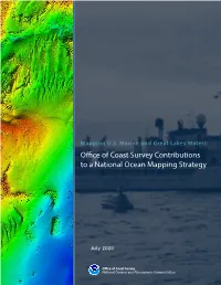 Office of Coast Survey Contributions to a National Ocean Mapping Strategy