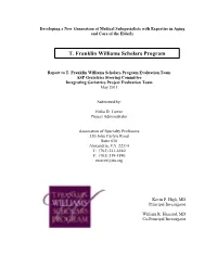 T. Franklin Williams Scholars Program