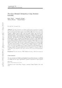 Two-Line Element Estimation Using Machine Learning 3