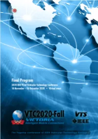 VTC2020-Fall Final Program