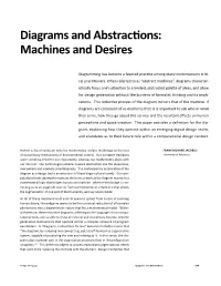 Diagrams and Abstractions: Machines and Desires