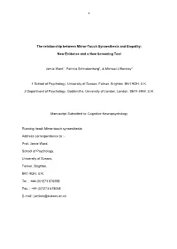 MTS Test Battery Paper 3Rd Revision
