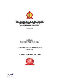 B.Tech FT R2020