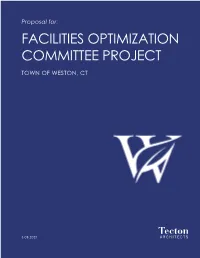Facilities Optimization Committee Project