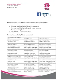 List of Schools