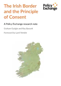 The Irish Border and the Principle of Consent