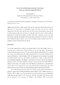 The Late Heavy Bombardment in the Inner Solar System: Is There Any Connection to Kuiper Belt Objects?
