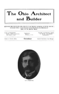 The Ohio Architect and Builder