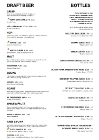 Draft Beer Bottles