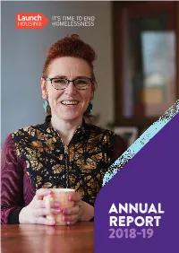 Launch Housing Annual Report 2019