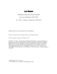 Nietzsche's Beyond Good and Evil.Pdf