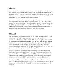 About GE GE in China