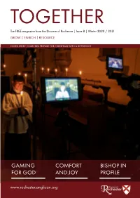 Comfort and Joy Gaming for God Bishop in Profile