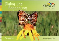 Dialog Und Begegnung