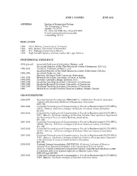 Jose L. Panero June 2012 Address