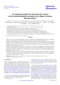 An Eclipsing Double-Line Spectroscopic Binary at the Stellar/Substellar Boundary in the Upper Scorpius OB Association