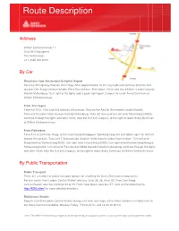 Route Description