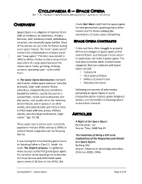 Cyclopaedia 6 – Space Opera Overview Articles