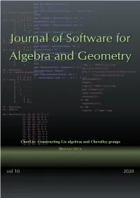 Chevlie: Constructing Lie Algebras and Chevalley Groups
